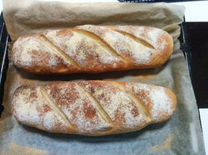 自家製フランスパン