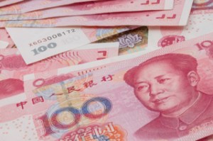 Chinese currency - hundren yuan background
